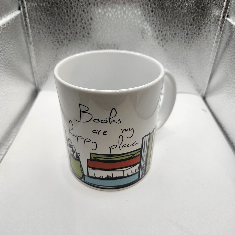 Books Are My Happy Place Mug